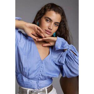 Anthropologie | Puff-Sleeved Blouse